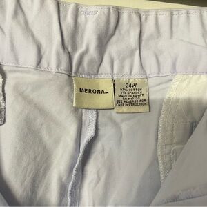 Baby Blue Women's Capris